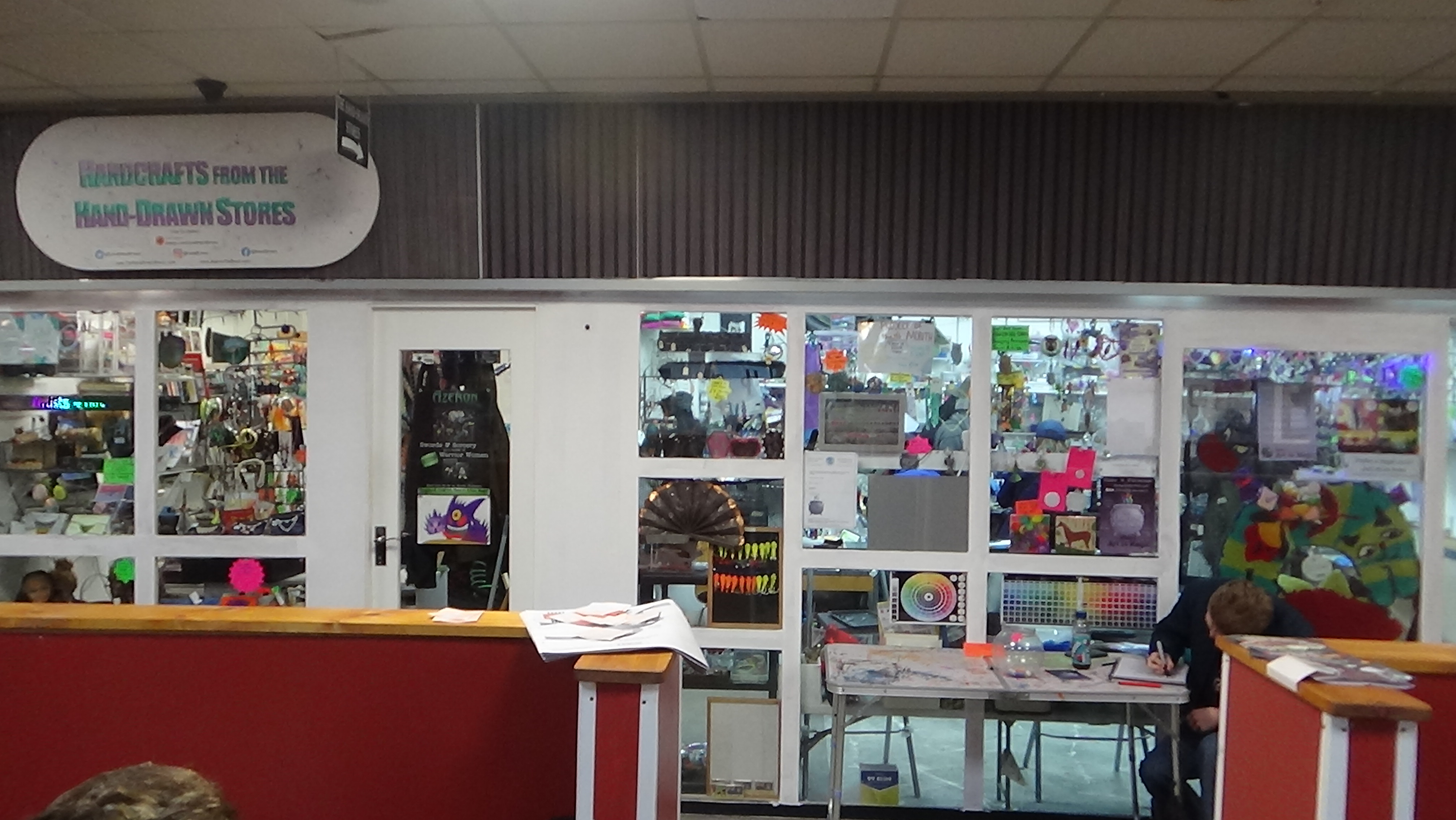 Hand Drawn Stores & the Crafting Caulduron