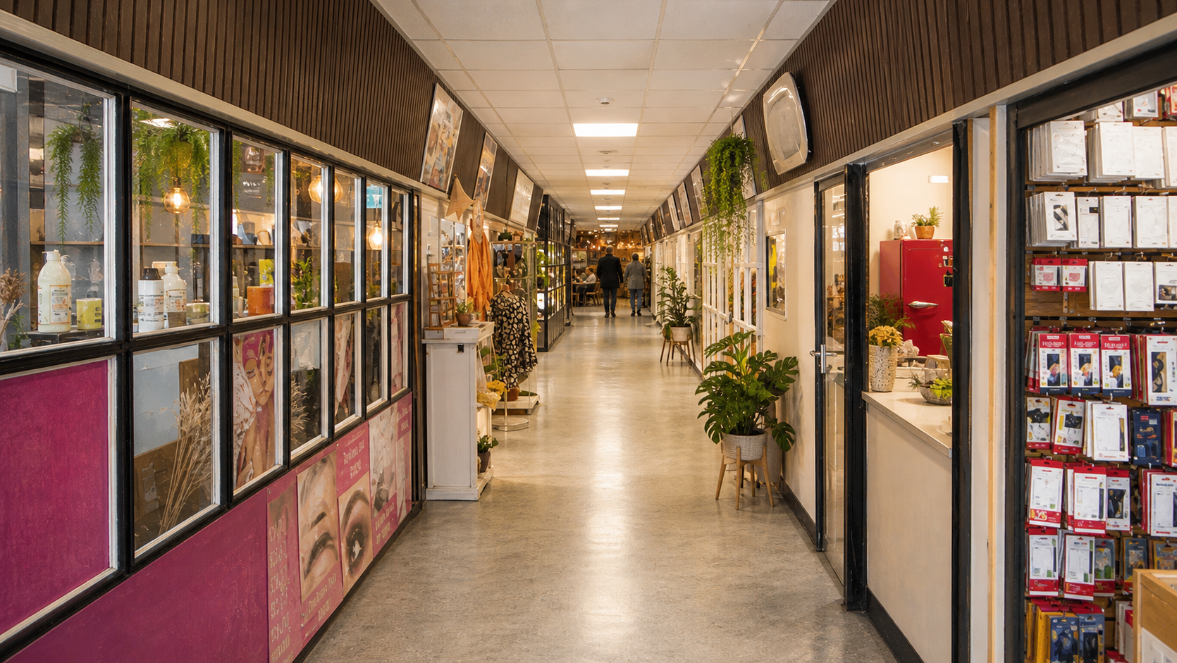 Inside Northfield Trade Centre